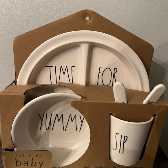 Rae Dunn Baby Plate Set - Picture 1 of 3